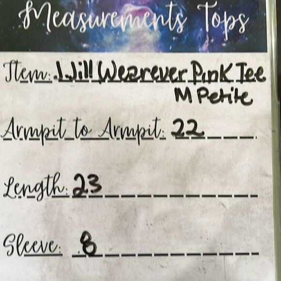 J.Jill Wearever Collection Oversized Dusty Pink Tee Size M Petite - Picture 6 of 11